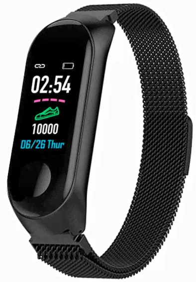 Фитнес браслет BandRate Smart BRSM66BBWB-0