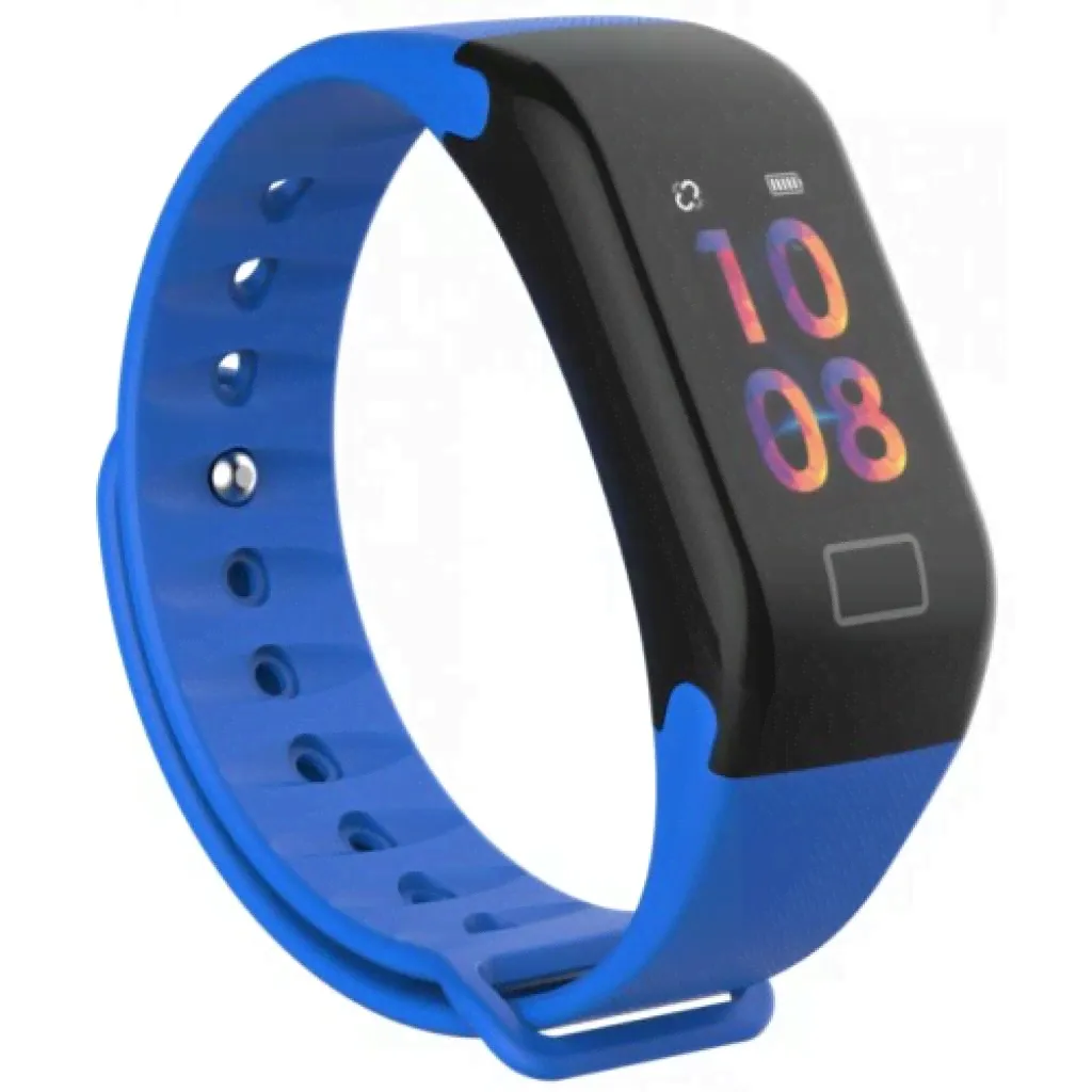 Фитнес-браслет BandRate Smart F11 Blue с трекером сна и тонометром-0