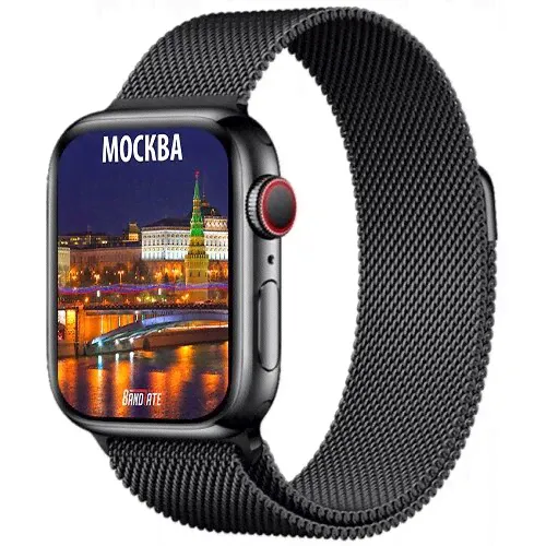 Умные часы BandRate Smart GORODABBWB с тонометром, будильником, секундомером