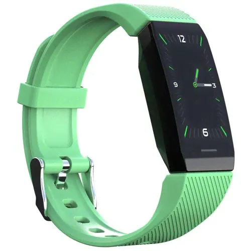 Умные часы BandRate Smart SHQ11 Green с измерением пульса, артериального давления