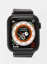 Умные часы BandRate Smart BRST500500BBWB с тонометром, секундомером, мониторингом сна